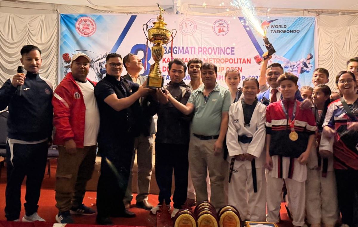 लैनचौर तेक्वान्दो डोजाङ टिम च्याम्पियन