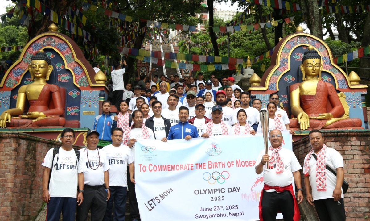 ओलम्पिक डे २०२५ भव्यरुपमा मनाइयो