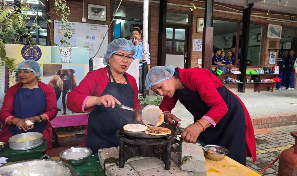 एभरेष्ट स्कुलमा गरियो नेपाल र जर्मनको अन्तरसांस्कृतिक कार्यक्रम