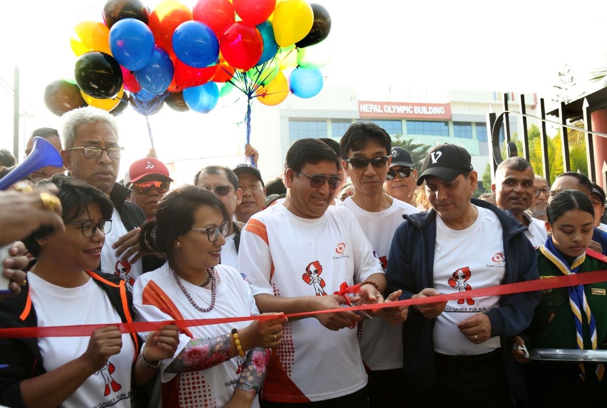 आइची नागोया एसियाड फन रन सम्पन्न