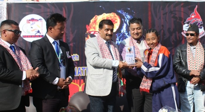 कुङफुमा सुरेन्द्र र सलिना उत्कृष्ट खेलाडी घोषित