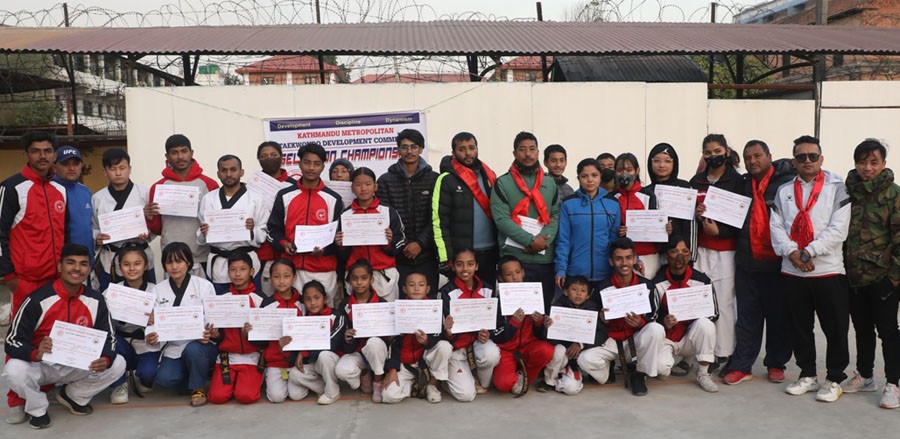 तेक्वान्दो प्रतियोगिताका लागि खेलाडी छनोट