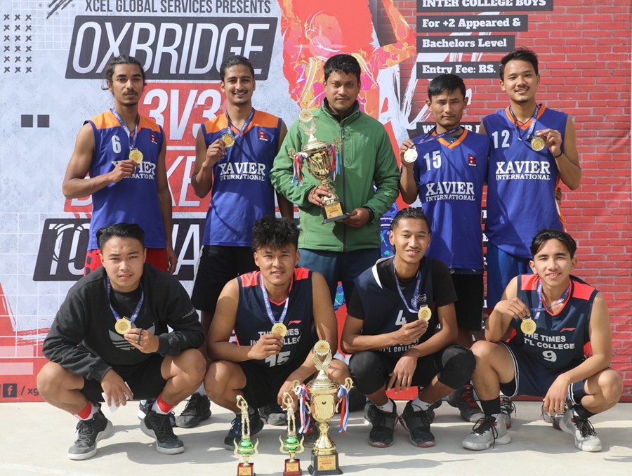 अक्सब्रिज कपको उपाधि जेभियर र टाइम्सलाई