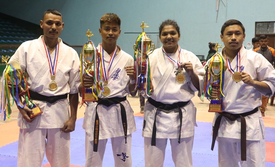 कराँतेमा आर्मीकी मन्जु बनिन च्याम्पियन