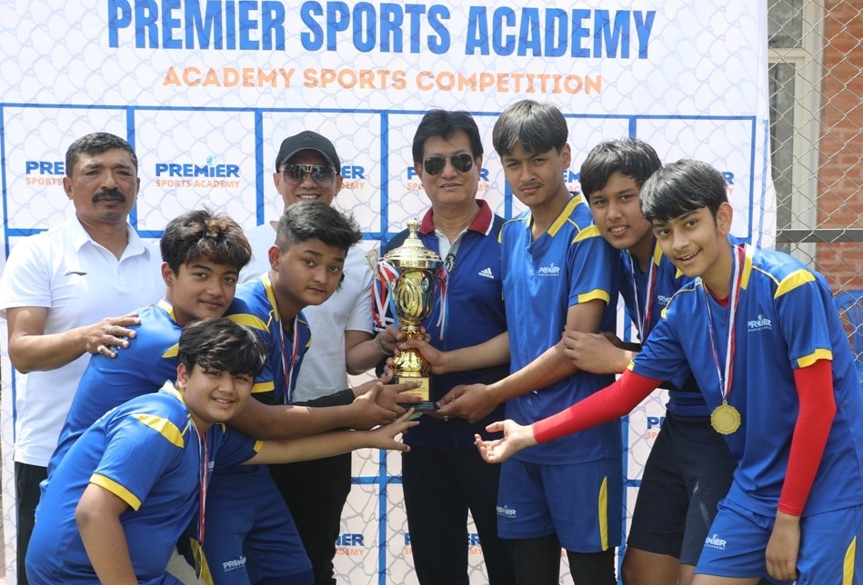 इन्ट्रा प्रिमियर स्पोर्ट्सको उपाधि टिम ‘सी’ र ‘डि’लाई