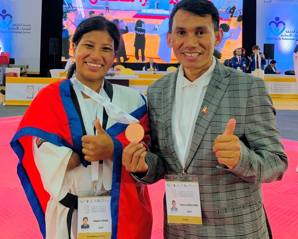 पारा एसियाली खेलकुद छनोटमा रञ्जनालाई कांस्य 