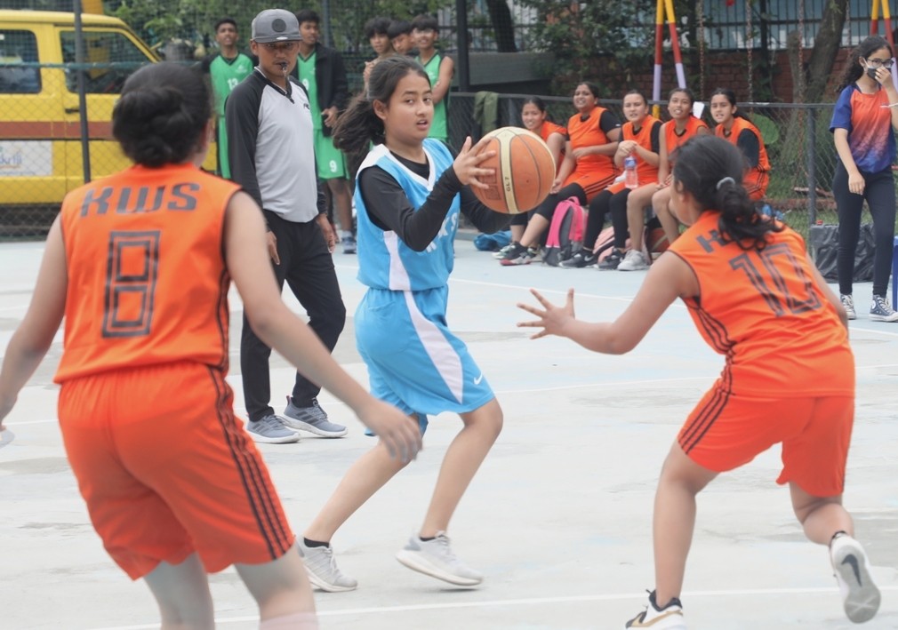 बास्केटबलमा संस्कृति इन्टरनेसनल स्कुलको जित