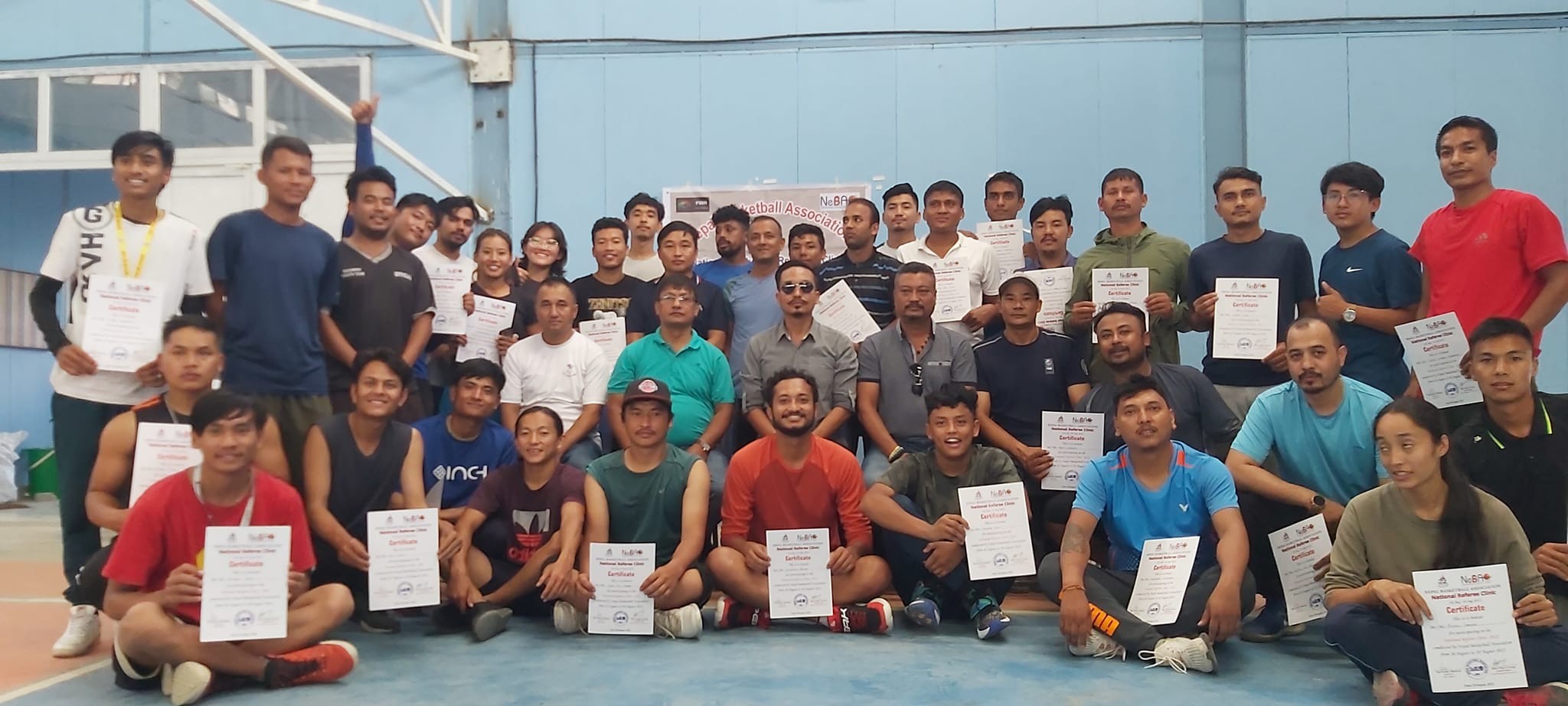 बास्केटबलको रेफ्री क्लिनिक सम्पन्न