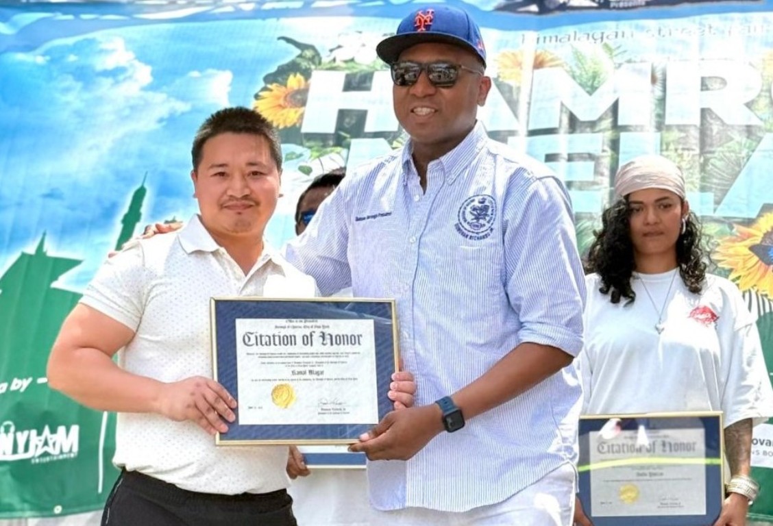 उमा कुङफुका खेलाडी कमललाई अमेरिकामा सम्मान