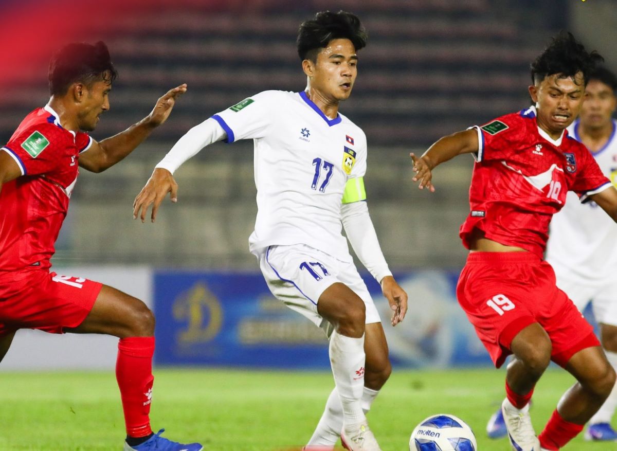 एसियन कप छनोटमा नेपाल लाओससँग पराजित
