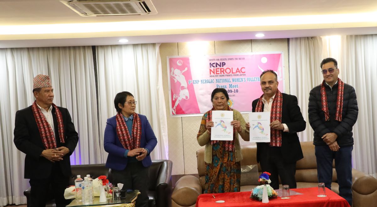 शेरबहादुर स्मृति राष्ट्रिय महिला भलिबल यसै महिना हुने