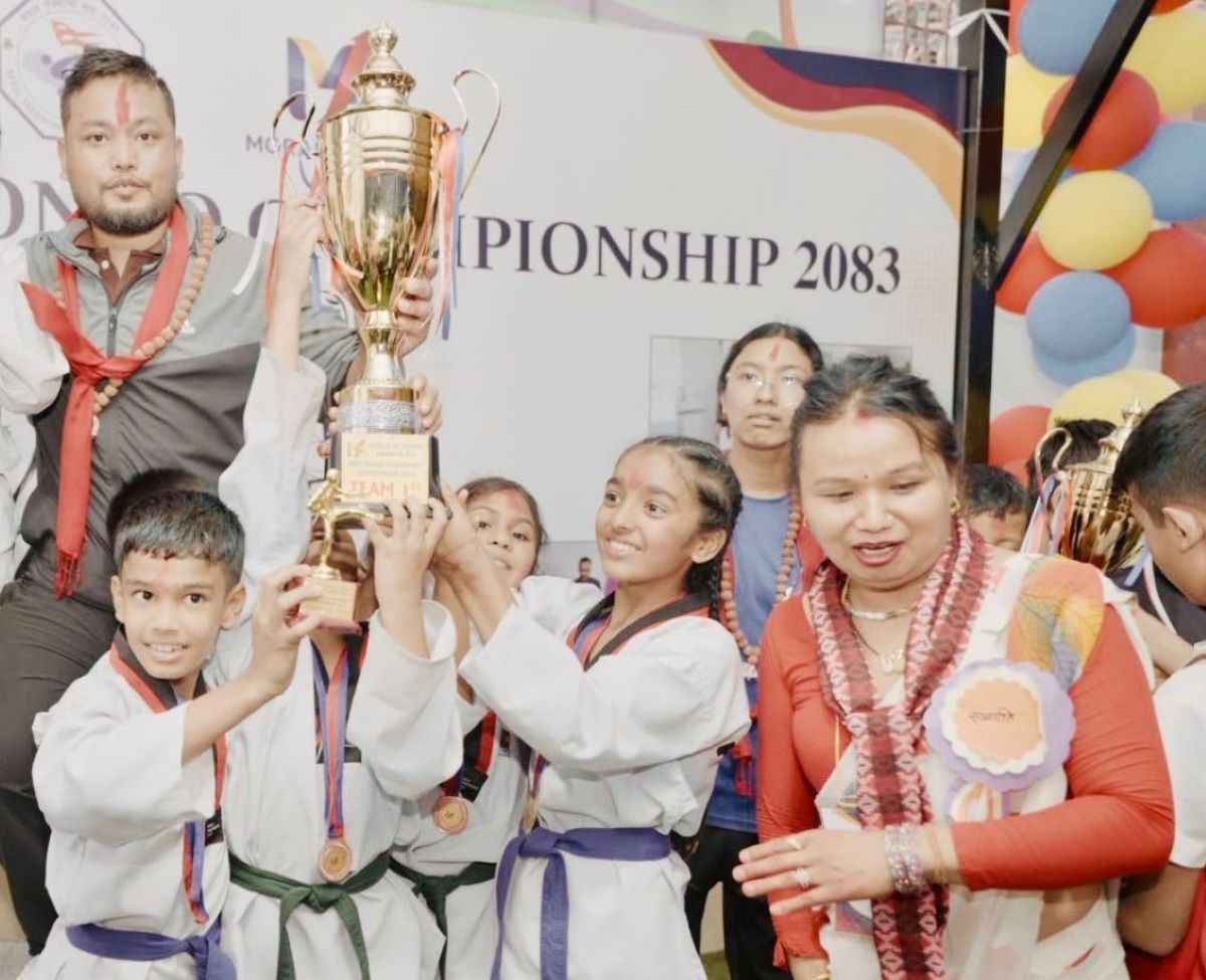 मोरल तेक्वान्दोमा हिमशिखर टिम च्याम्पियन