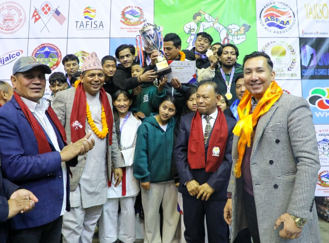 राष्ट्रिय क्वानमुकान करातेमा बालाजु टिम च्याम्पियन