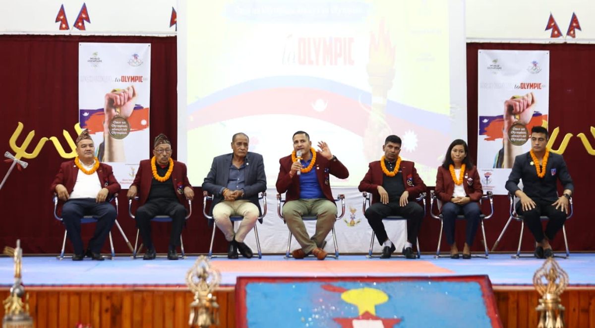 सैनिक महाविद्यालयमा स्कुल टु ओलम्पिक कार्यक्रम आयोजना