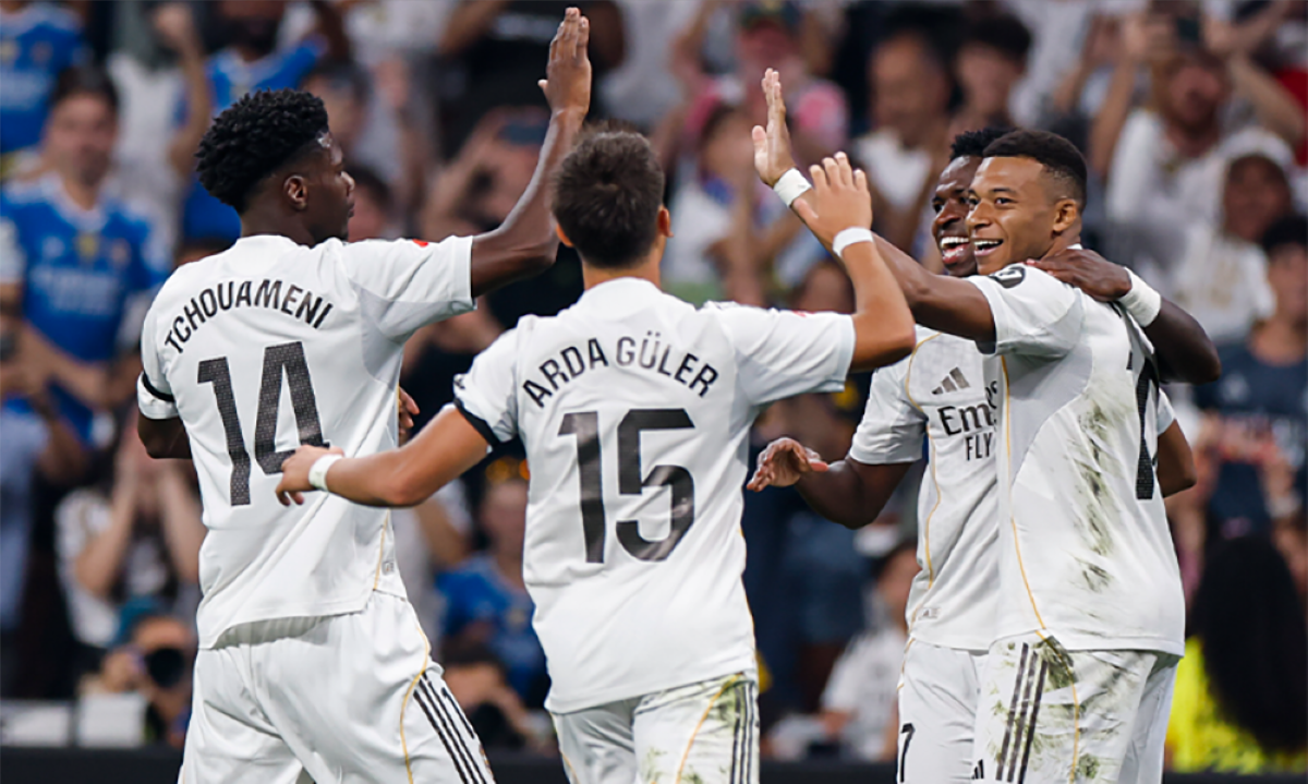 एम्बाप्पे र भिनिसियसको गोलमा रियल म्याड्रिड विजयी