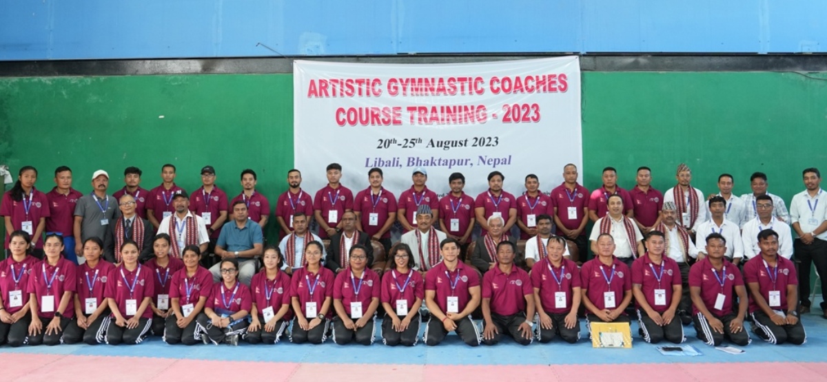 जिम्न्याष्टिक कोचेज कोर्स आजदेखि सुरु