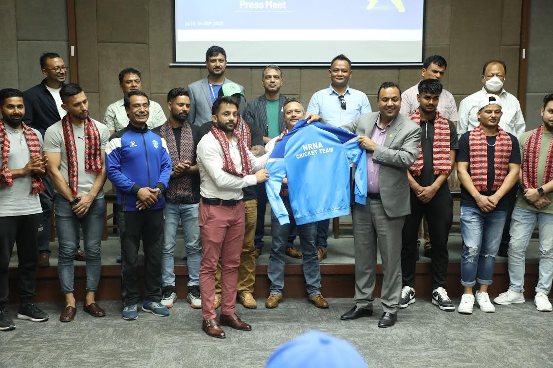 एनआरएनएको क्रिकेट टोलीको घोषणा