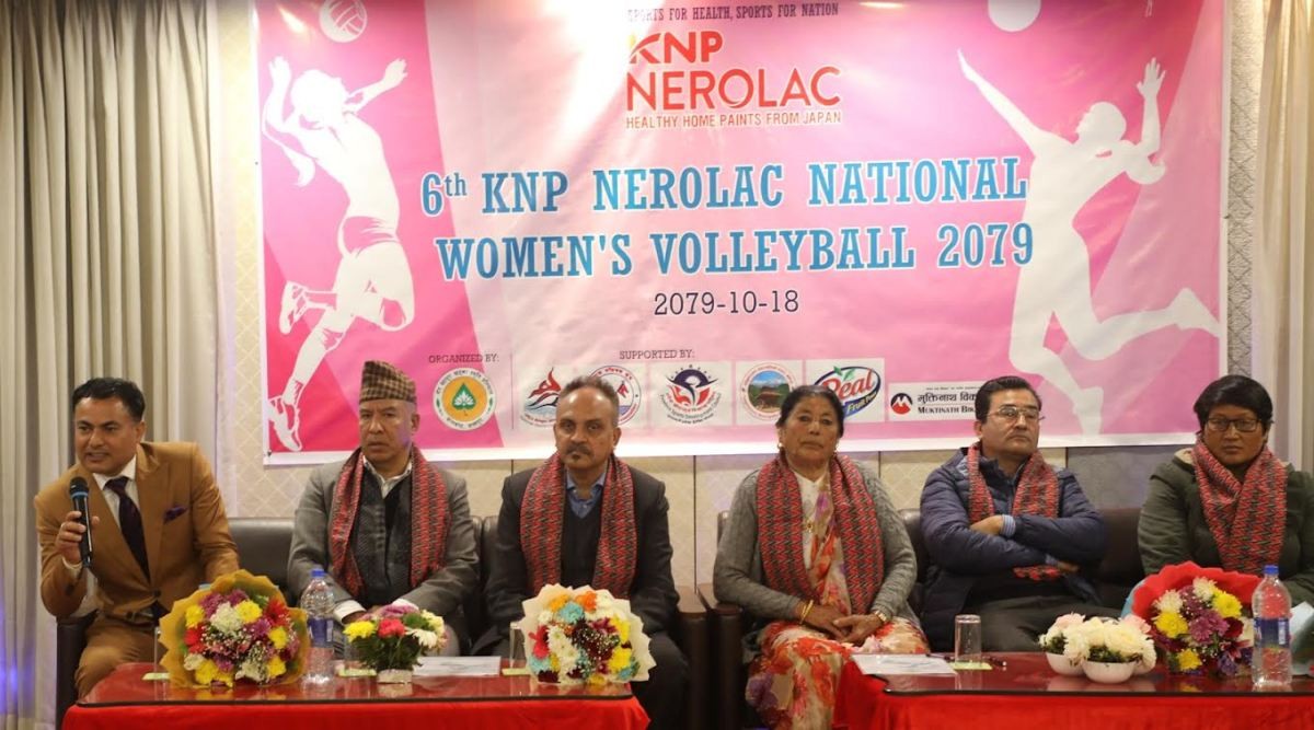 छैटौं राष्ट्रिय महिला भलिबल शनिबारदेखि