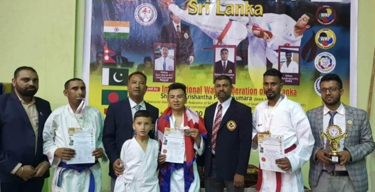 करातेमा नेपाललाई दुई स्वर्ण