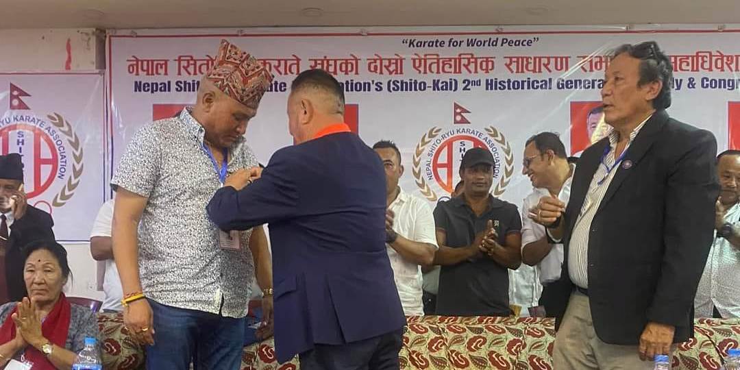 सितोरियो कराते संघमा पुनः दावा गुरुङ्ग चयन