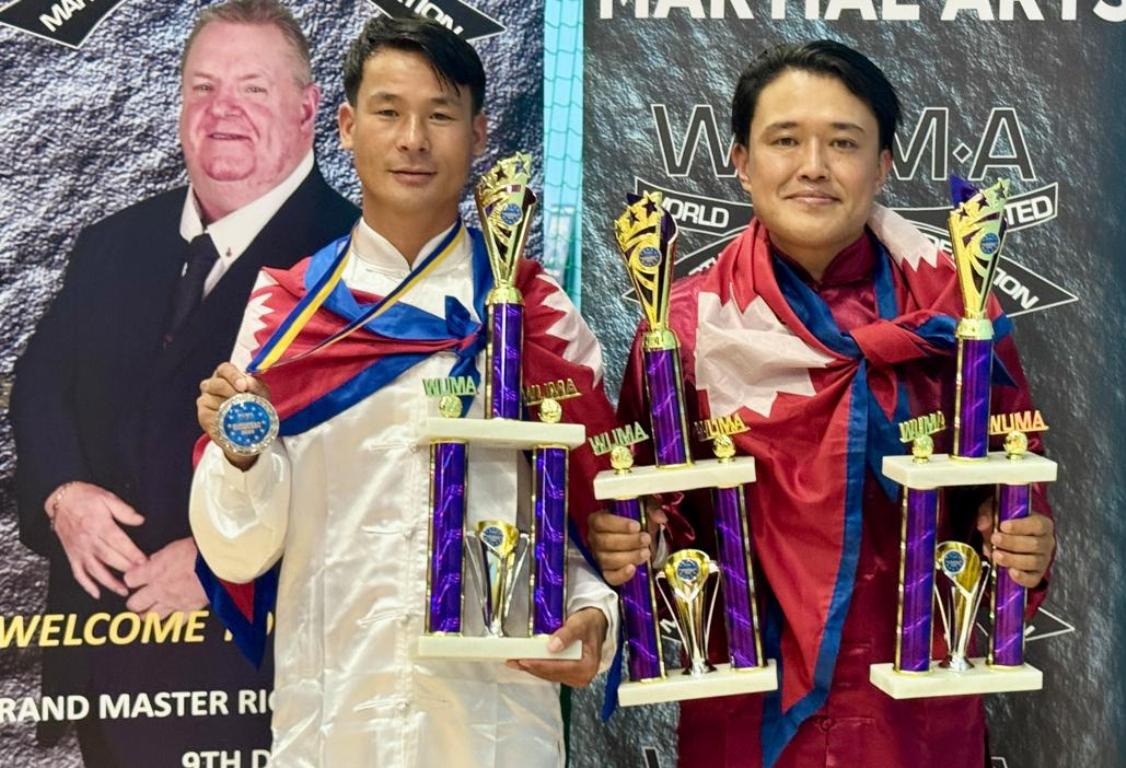 भूपेन्द्र र सुदेनले बेलायतमा जिते चार पदक