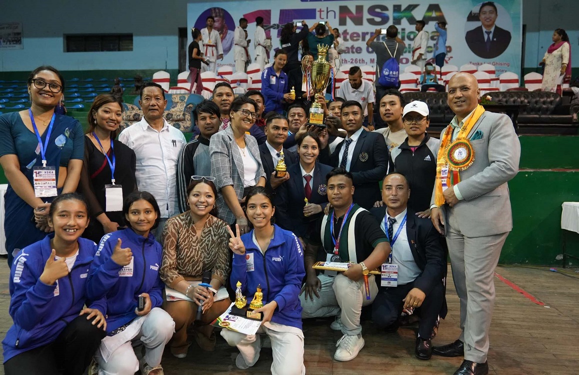 एनएसकेए अन्तर्राष्ट्रिय करातेमा नेपाल बन्यो च्याम्पियन