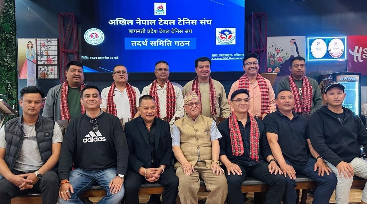 बागमती टेबलटेनिसमा शाक्य