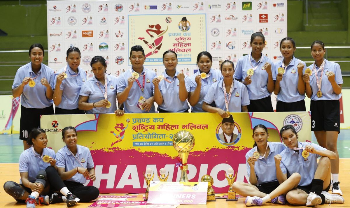 प्रचण्ड कपको उपाधि एपीएफ क्लबलाई