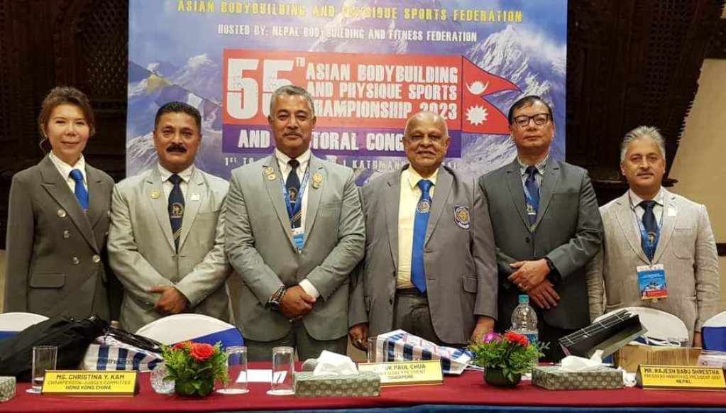 चार नेपाली एशियन महासंघमा निर्वाचित