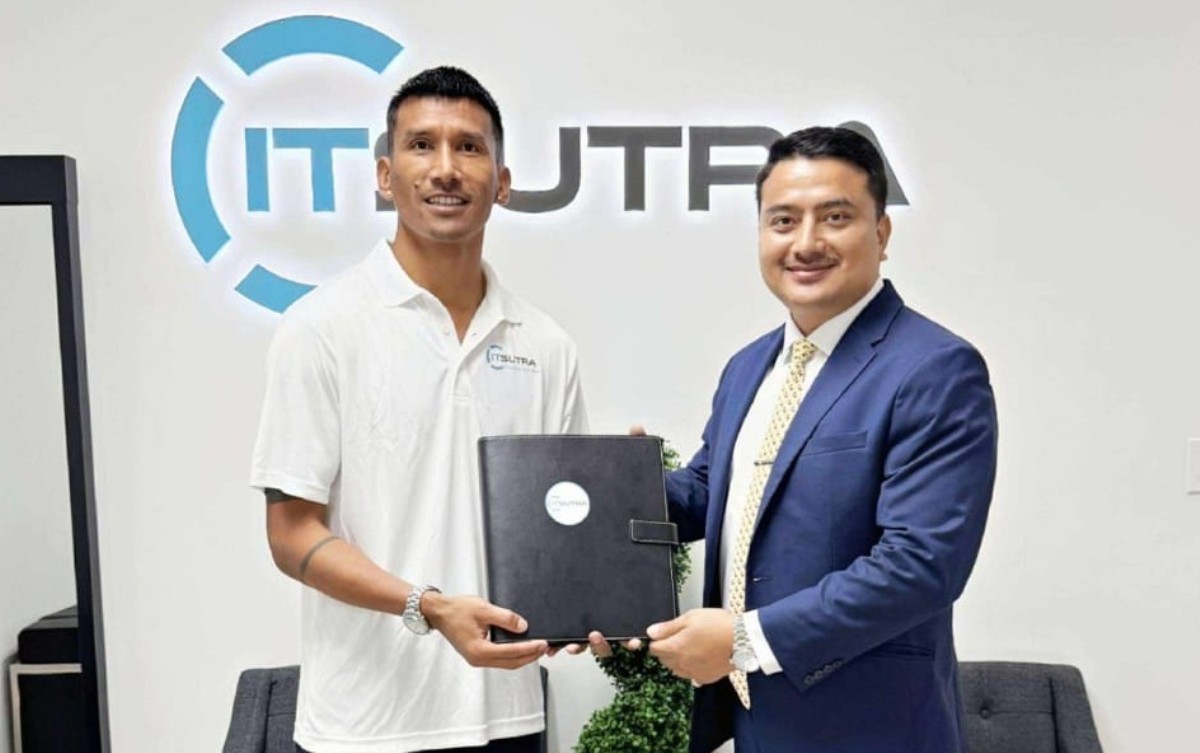 कप्तान किरण चेम्जोङ आइटी सुत्र इन्कको ब्रान्ड एम्बेसडरमा नियुक्त