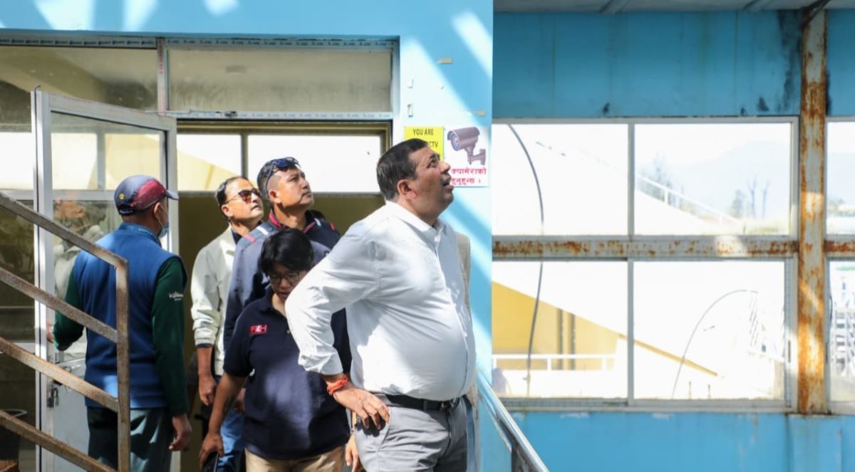 पौडी पोखरीको निरीक्षण