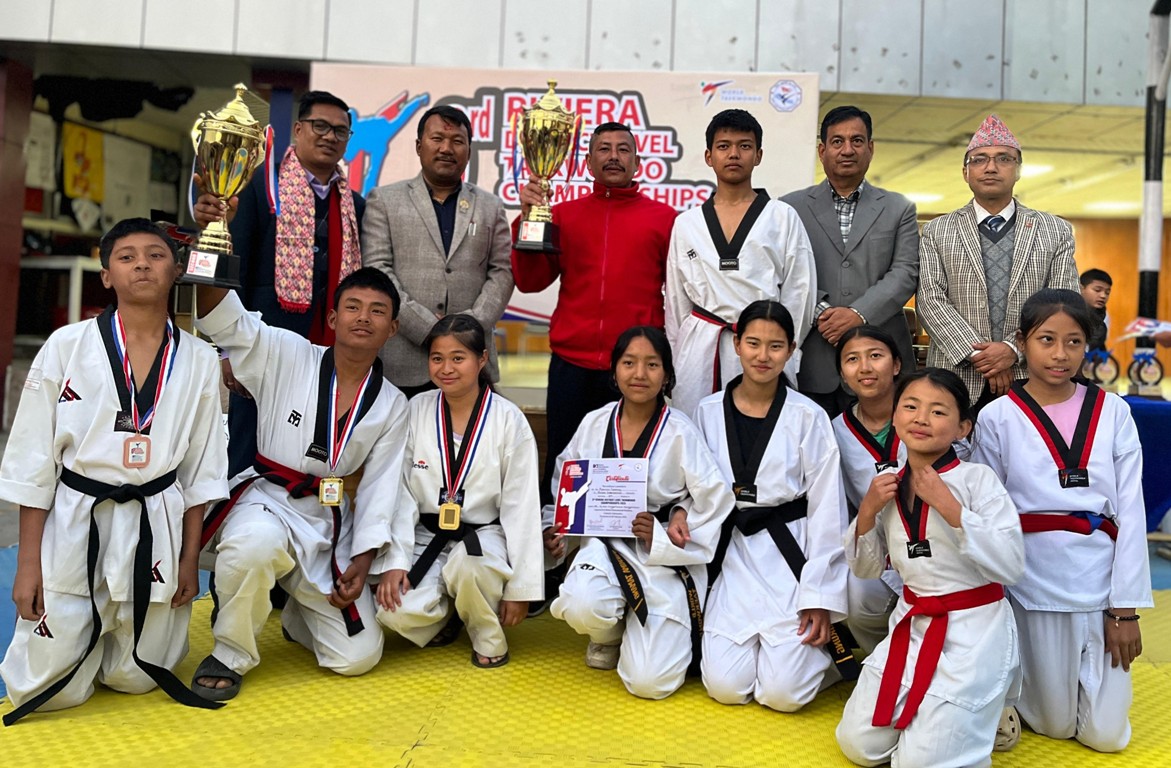 रिभेरा र डाफोडिलले हात पारे तेक्वान्दोको उपाधि