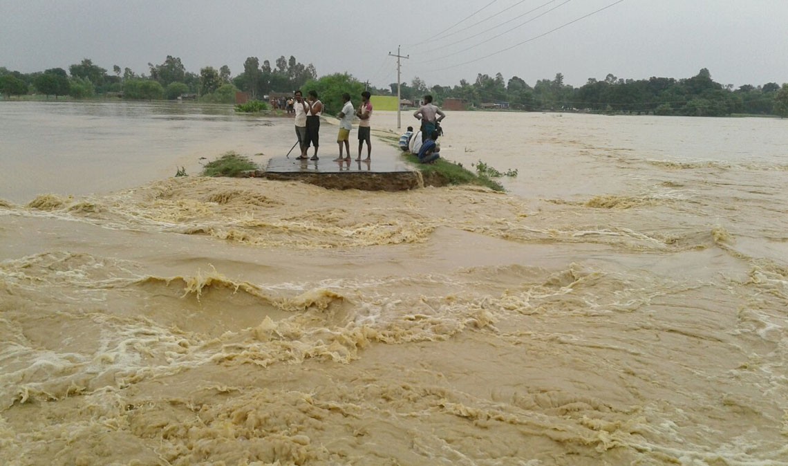 बाढीका कारण दुई सय घर उच्च जोखिममा