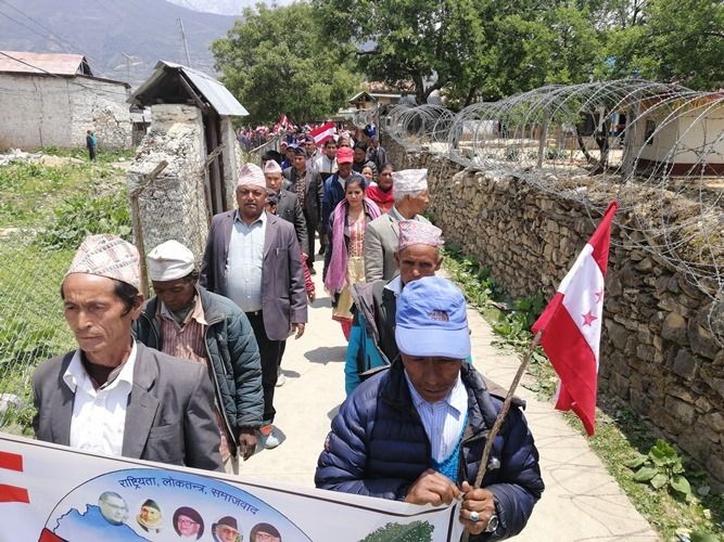 काँग्रेसको पालिका स्तरीय जागरण अभियान सुरु