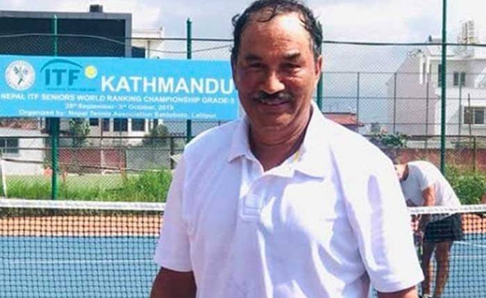 टेनिसमा कमल थापाले हात पारे स्वर्ण