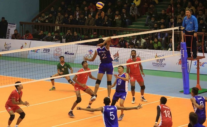 १३औँ सागः भलिबलमा सेमिफाइनल समीकरण पूरा