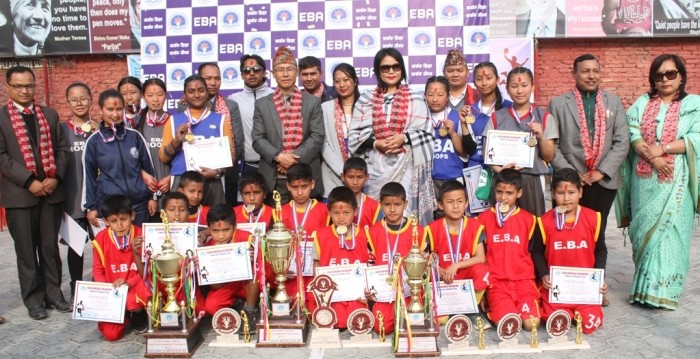 इबीएलाई ब्वाइज र गल्र्स दुबैमा उपाधि