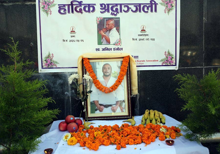 कराँते संघद्वारा महर्जनप्रति श्रद्धाञ्जली सभाको आयोजना