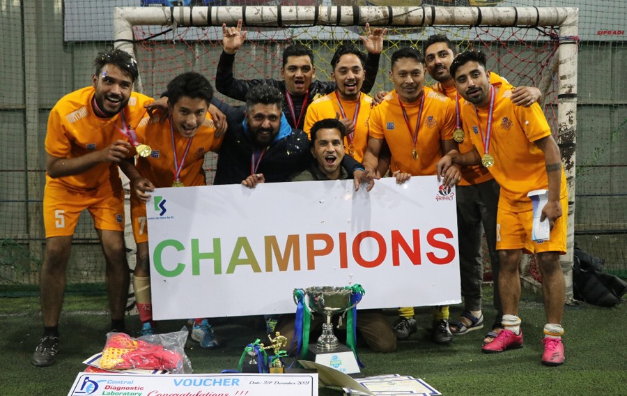 सिद्धार्थ बैंकलाई कामना सेवा फुटसलको उपाधि