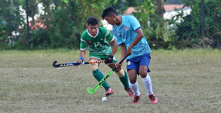 नवौंं राष्ट्रिय खेलकुद : पुरुष हक्कीमा आर्मीको बिजयी सुरुवात