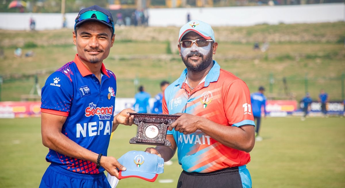 कुवेतविरुद्ध नेपाल पहिले ब्याटिङ  गर्दै , टोली एक परिवर्तन