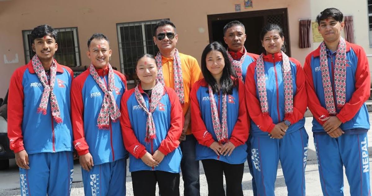 टेबलटेनिस टोली भारत जाने