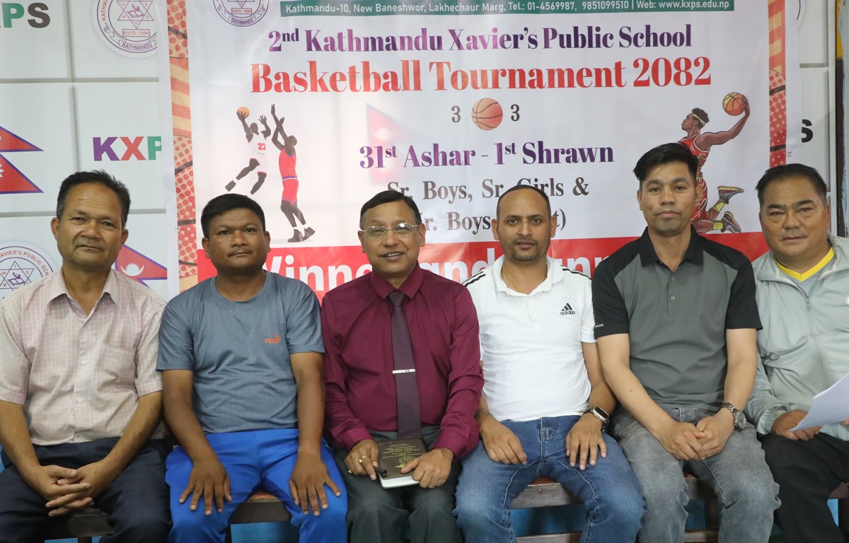 काठमाडौं जेभियर पब्लिक बास्केटबल मंगलबारदेखि 