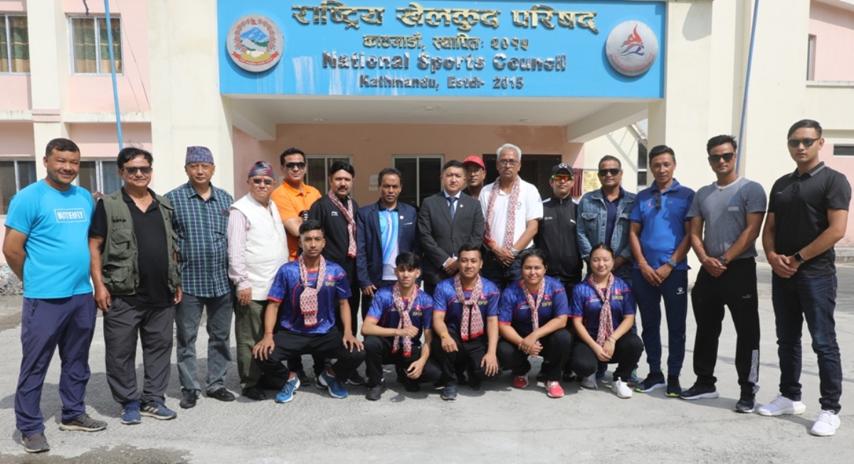 एसियाली टेबलटेनिसका लागि पाँच खेलाडीसहितको टोली दक्षिण कोरिया जाँदै