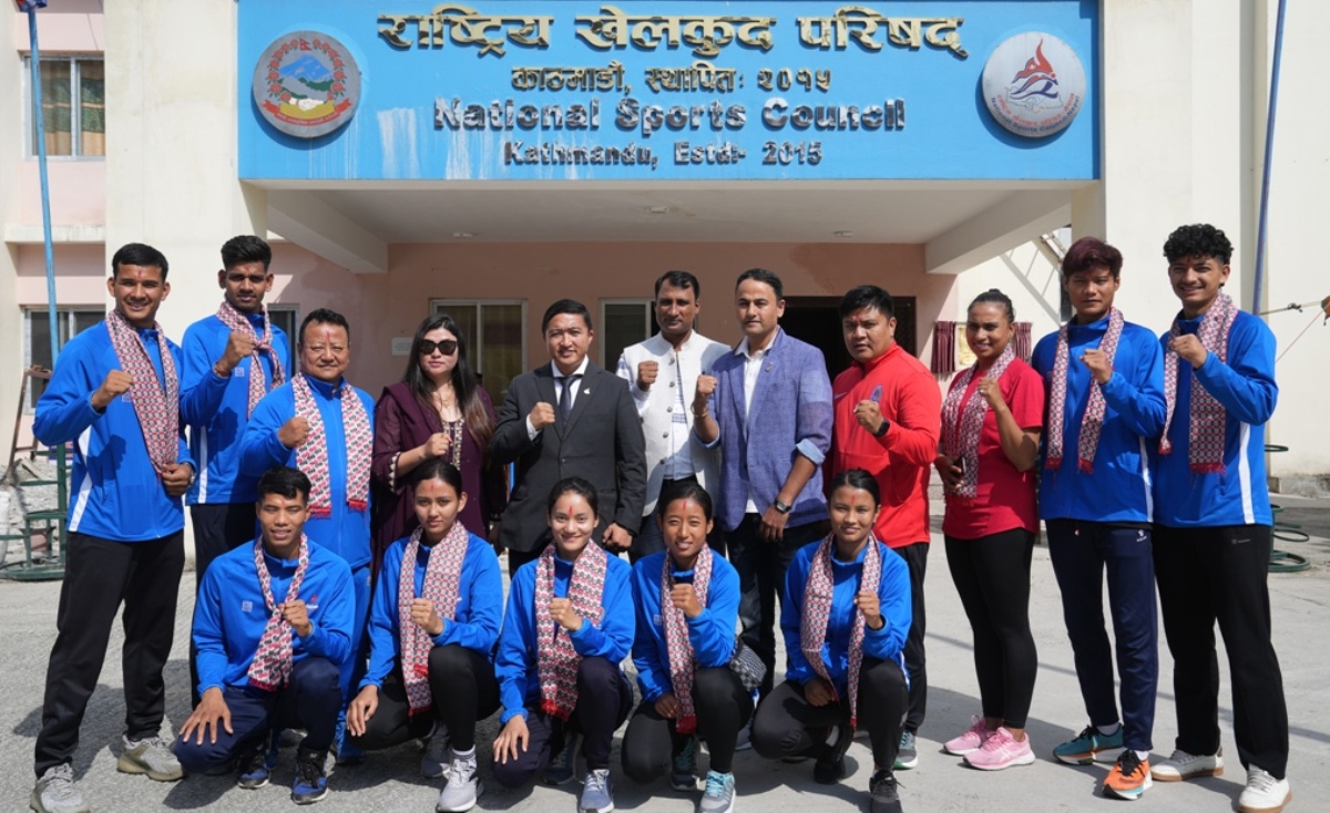 वैदेशिक प्रशिक्षणका लागि तेक्वान्दो टोली थाइल्यान्ड प्रस्थान