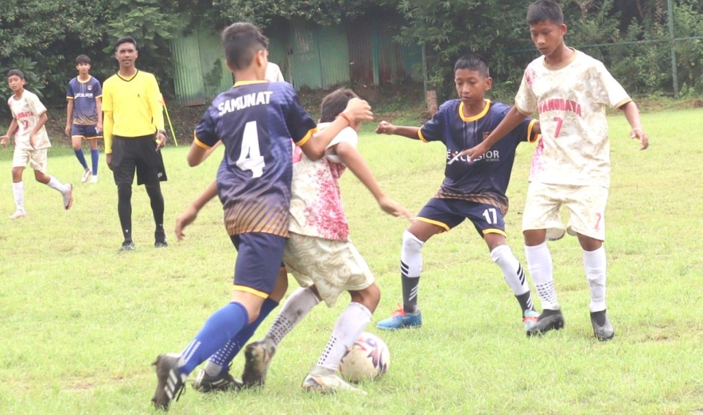 ज्ञान कार्निभलअन्तर्गत ब्वाइज फुटबलमा लिटिल एन्जल्सको जित