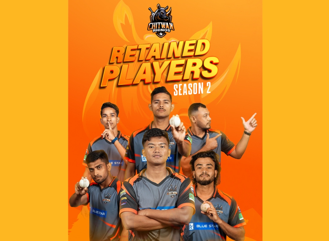 एनपीएल सिजन २ का लागि चितवन राइनोजद्वारा खेलाडीको सूची सार्वजनिक