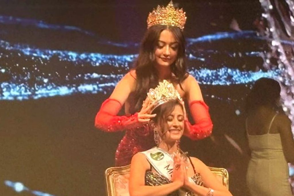मिस नेपाल-२०२५ को उपाधि लुना लुइँटेललाई