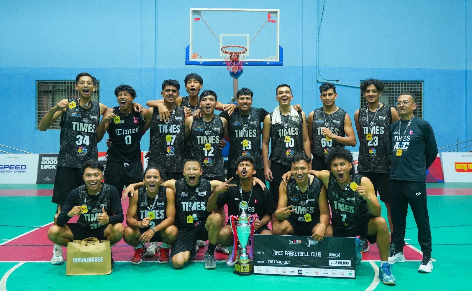 टाइम्सले जित्यो हिमालयन जाभा बास्केटबलको उपाधि