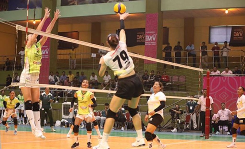 एभरेस्ट महिला भलिबल लिगमा पोखरा लुम्बिनीसँग पराजित